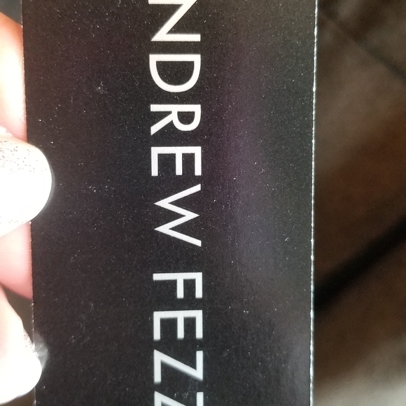 Men's NEW Blazer / sport coat in chocolate brown size XL by Andrew Fezza - Picture 9 of 9